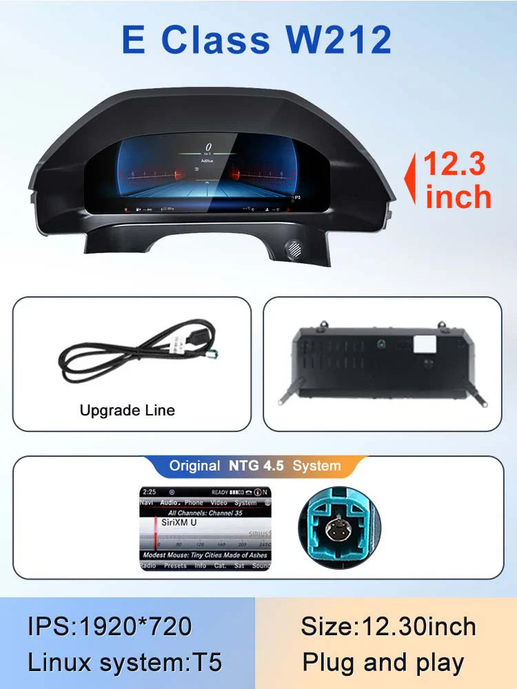Mercedes Benz Digital Speedometer
