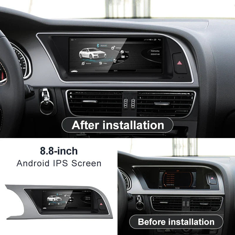 8.8" android screen AUDI A5 B8 2009-2016