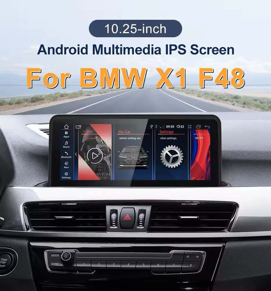 10.25" android screen BMW X1 F48