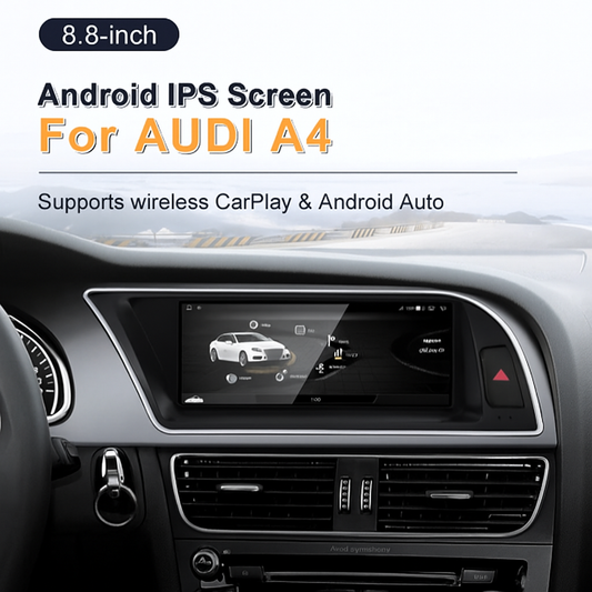 8.8" android screen AUDI A4 B8 2009-2016