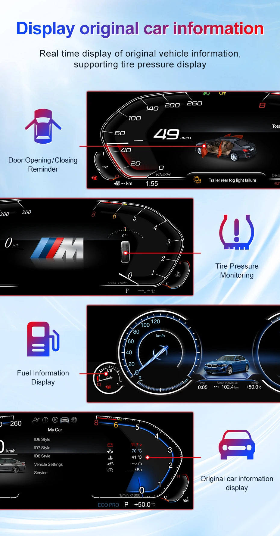 Compteur Digital BMW E46
