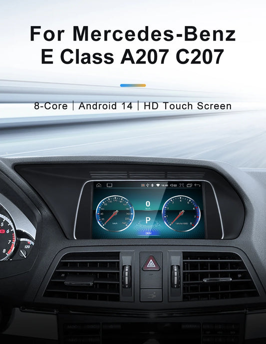 7" Android screen Mercedes Benz E-Class W207 A207