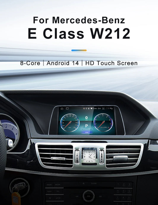 7" Android screen Mercedes Benz E-Class W212