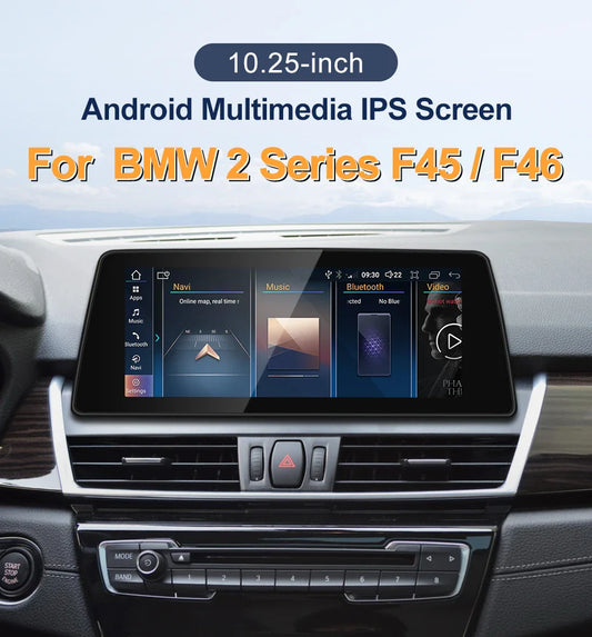 10.25" Android screen BMW 2 Series F45 F46