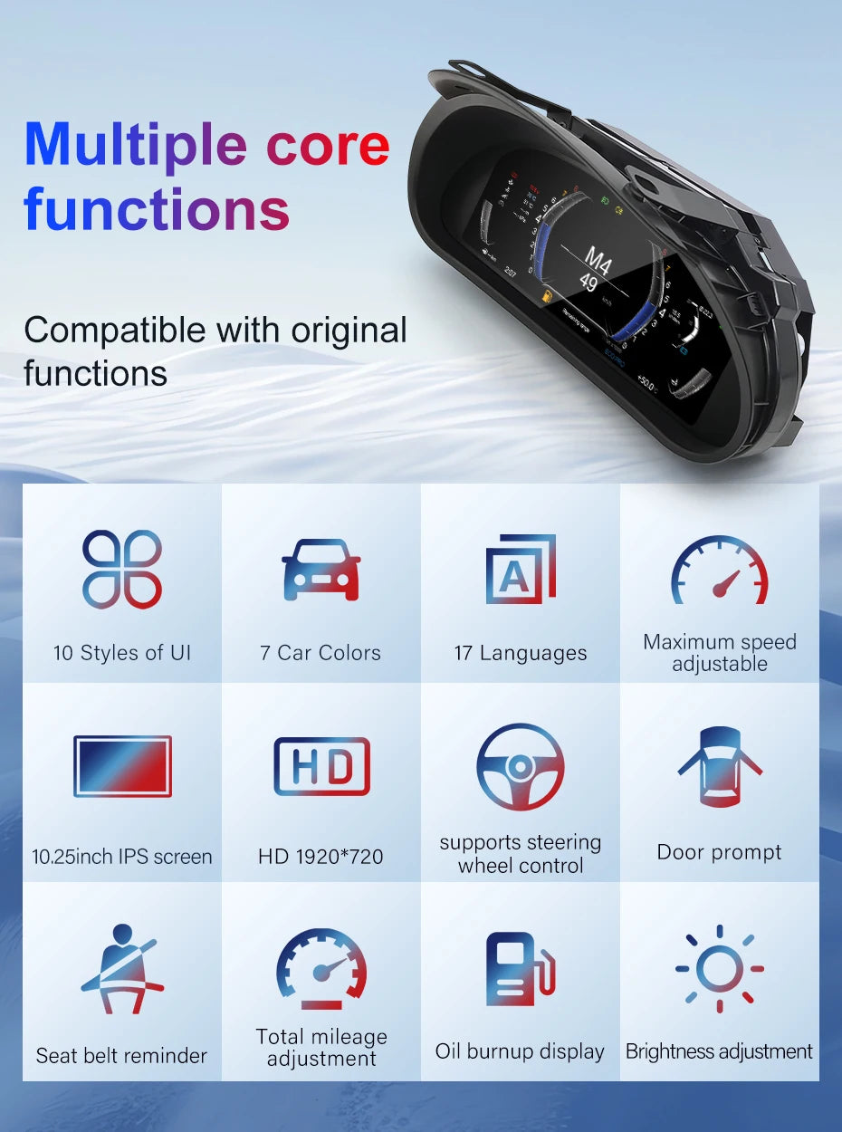 Compteur Digital BMW E46
