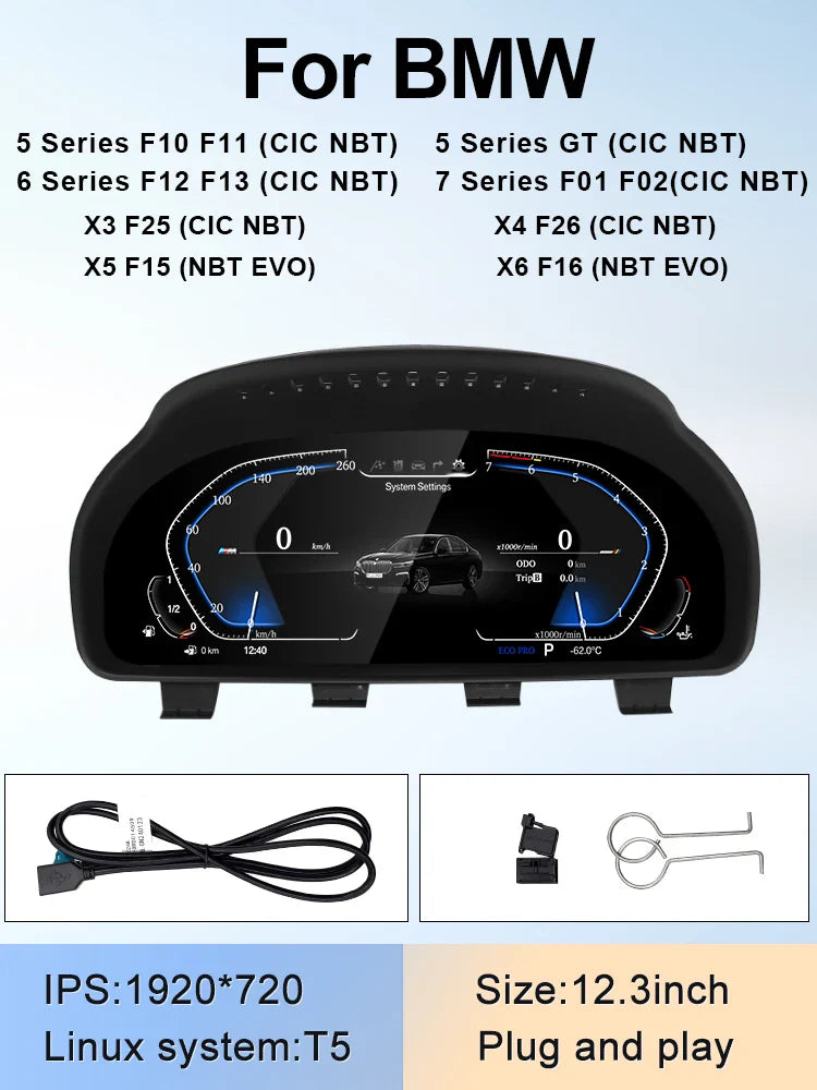 Compteur Digital pour BMW