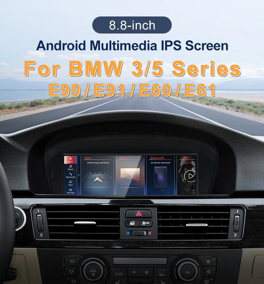 8.8" Android screen BMW 3 series E90 E91 E92 E93 / 5 series E60 E61