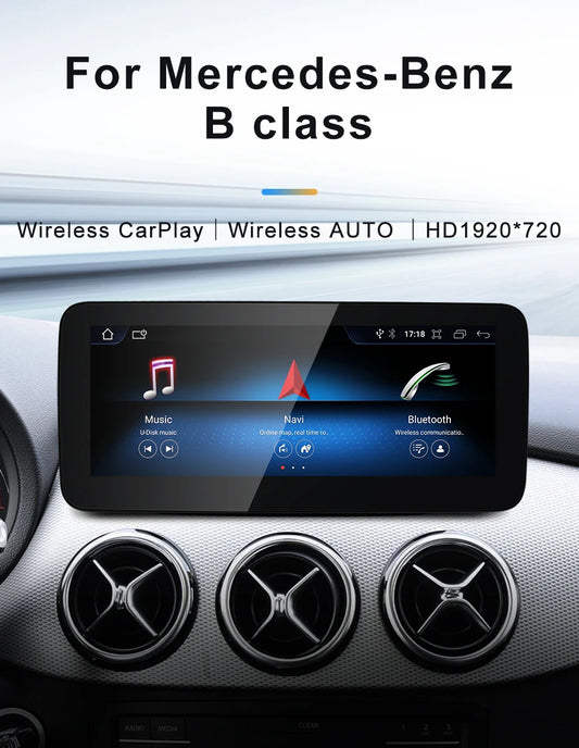 Android screen 10.25" 12.3" Mercedes Benz B Class W246