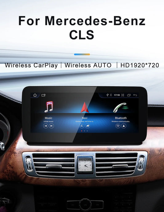 10.25" android screen Mercedes Benz CLS W218 X218