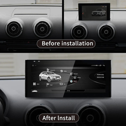 10.25" android screen AUDI A3 2013-2018