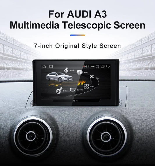 7" android screen AUDI A3 2013-2018