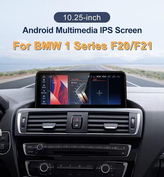 10.25" Android screen BMW 1 Series F20 F21